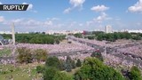 Biển người biểu tình ở Belarus phản đối Tổng thống mới tái cử