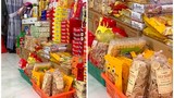 Dự trữ đồ ăn như tiệm tạp hóa, cô gái khiến netizen “sốc nặng“