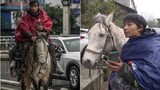 Chàng trai cưỡi ngựa hơn nửa năm về quê ăn Tết