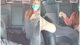 Cô gái dí đôi “bàn chân hư” vào mặt tài xế gây phẫn nộ