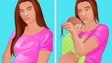 Vì sao rụng tóc sau sinh và cách phòng tránh?