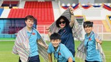 Vẻ tomboy của nữ tiền vệ tuyển Việt Nam