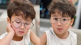 Con trai Hòa Minzy 'đốn tim' fan bằng loạt biểu cảm siêu đáng yêu