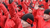 Dân Nga xuống đường ủng hộ cuộc trưng cầu dân ý Crimea