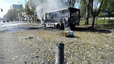 Trung tâm Donetsk bị pháo kích lần đầu sau lệnh ngừng bắn