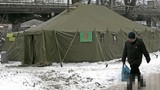 Thiếu khí đốt, Kiev dựng lều sưởi ấm cho dân?