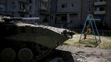 Hình ảnh chiến sự miền đông Ukraine tái bùng phát 