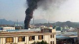 Hiện trường vụ nổ nhà máy hóa chất ở Trung Quốc