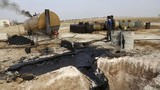 Cận cảnh quá trình lọc dầu "thủ công" của phiến quân IS