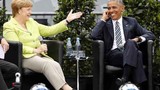 Ảnh: Cựu Tổng thống Obama gặp lại bà Merkel ở Berlin 