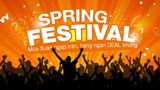 Tưng bừng mua sắm với Spring Festival tại Lazada