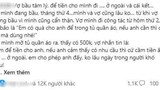 Vợ bầu cho 500k, chồng đi nhậu, nói thế nào mà vợ hiểu lầm?