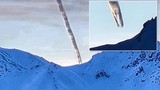 Video: Vật thể lạ nghi UFO rơi xuất hiện trên núi ở Mỹ