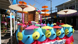 Thăm “làng ô dù” đầy màu sắc như trong phim cổ trang ở Thái Lan