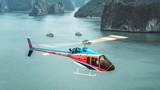 Cận cảnh trực thăng Bell 505 “ngắm vịnh Lan Hạ” từ trên cao