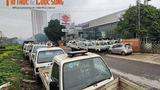 Hà Nội: Hàng dài xe công an hư hỏng nằm chờ sửa chữa