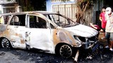 Hai nghi can trong vụ hỗn chiến, đốt ôtô ở Bình Định ra đầu thú