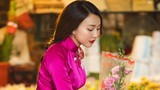 "Người yêu Sơn Tùng" đẹp như "ngọc nữ" trong tà áo dài đón Tết