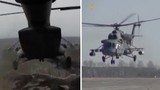 Trực thăng "Kẻ hủy diệt" của Nga tập trận, sẵn sàng đánh trả tên lửa