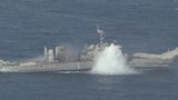 Video: Mỹ và đồng minh hợp lực "đánh chìm" tàu chiến trên Thái Bình Dương