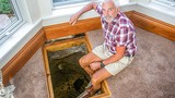 Người đàn ông suốt 6 năm đào tìm kho báu trong nhà mình