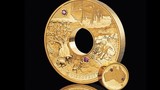 Chiêm ngưỡng đồng tiền vàng nạm kim cương trị giá 2,5 triệu USD