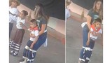 Video: Cô giáo buộc chặt cậu bé vào người để tham gia nhảy cùng các bạn
