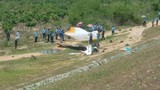 Video: Hiện trường máy bay rơi ở Cam Lâm - Khánh Hòa