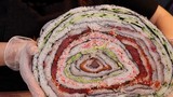 Video: Thử thách ăn cơm cuộn sushi khổng lồ dày 100 lớp