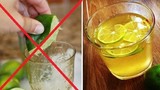 Sai lầm khi uống nước chanh mất sạch vitamin C