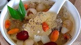 Nắng bỏng rát, chị em chuyền tay cốc chè dưỡng nhan
