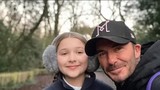 Loạt ảnh chụp thân mật giữa David Beckham và con gái gây tranh cãi