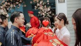 Vợ chồng Tăng Thanh Hà gây sốt với hình ảnh trao nhận sính lễ 