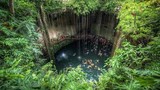 Giếng nước tự nhiên của người Maya hoang sơ tuyệt mĩ