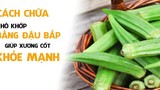 Đau xương khớp cứ mua đậu bắp về làm theo cách này