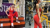 Siêu mẫu Anh Thư check-in phòng tập gym, khoe cận body