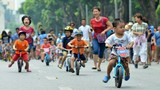 Ảnh: Cuộc đua xe đạp cực thú vị dành cho trẻ em ở HN