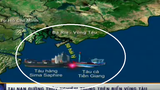 Hiện trường 2 tàu đâm nhau trên biển Vũng Tàu