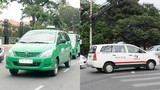 Công an phường TP HCM “quảng cáo” cho taxi Vinasun, Mai Linh?