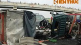 Hiện trường vụ tai nạn liên hoàn trên cao tốc TPHCM - Trung Lương