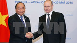 Thủ tướng Nguyễn Xuân Phúc hội kiến Tổng thống Nga V.Putin