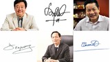 "Soi" chữ ký đáng giá nghìn tỷ của các đại gia Việt