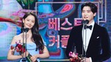 MBC Drama Awards 2022: 'Big Mouth' càn quét, Lee Jong Suk vừa nhận giải 'Cặp đôi đẹp nhất' cùng Yoona đã công khai bạn gái?