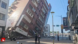 Cảnh tan hoang sau trận động đất rung chuyển Đài Loan