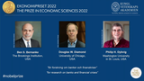 Chân dung ba chuyên gia đoạt giải Nobel kinh tế 2022 danh giá 