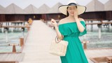 Con dâu tỷ phú Hoàng Kiều thu hút với gu thời trang cực nóng bỏng