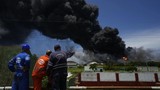 Cận cảnh vụ cháy kho dầu Cuba khiến hàng trăm người thương vong
