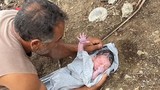 Bé sơ sinh may mắn được cứu sống sau khi bị ném xuống sông