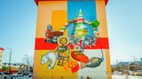 Những bức tranh tường ấn tượng trên đường phố Nga