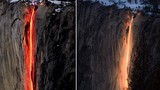 Tận mục ngọn thác độc nhất hành tinh, tuôn “lửa” kỳ bí 